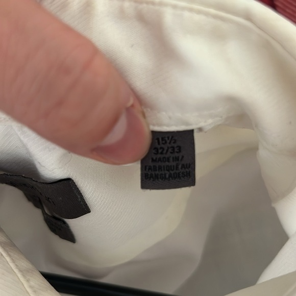 Calvin Klein White Dress Shirt Modern Fit - Picture 4 of 4